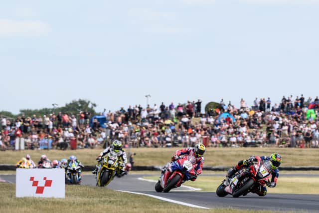 Kyle Ryde in race action on track at the weekend. Photo by Michael Hallam.
