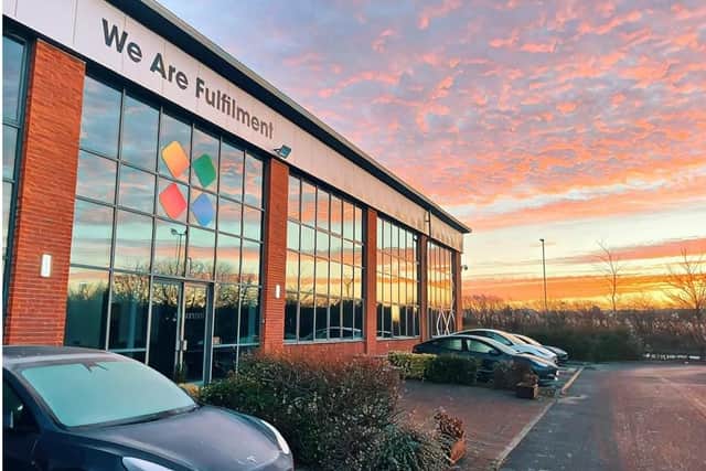 The former We Are Fulfilment warehouse in Kirkby, which West Nottinghamshire College hopes to convert into a new education facility for students keen to get into the motor industry.