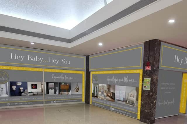 The new Hey Baby Hey You store is undergoing some work before the grand opening.