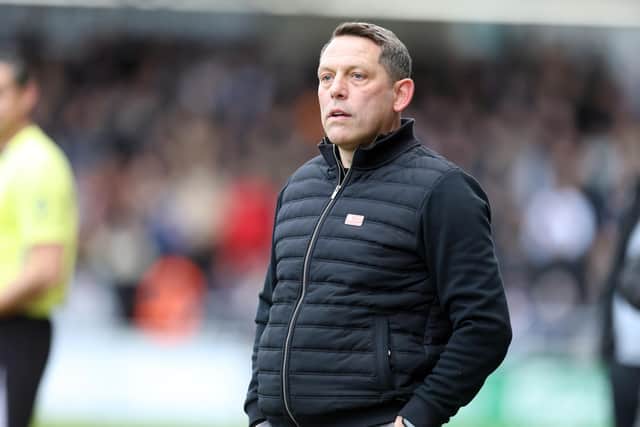 Reading manager Leam Richardson looks on during the Sky Bet League One match between Northampton Town and Reading at Sixfields on January 31, 2026 in Northampton, England. (Photo by Pete Norton/Getty Images)