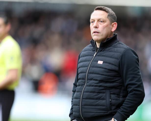 Reading manager Leam Richardson looks on during the Sky Bet League One match between Northampton Town and Reading at Sixfields on January 31, 2026 in Northampton, England. (Photo by Pete Norton/Getty Images)