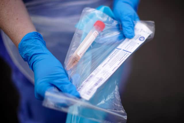 The number of recorded coronavirus cases in Nottinghamshire increased by 35 in the last 24 hours, official figures show.. (Photo by Christopher Furlong/Getty Images)