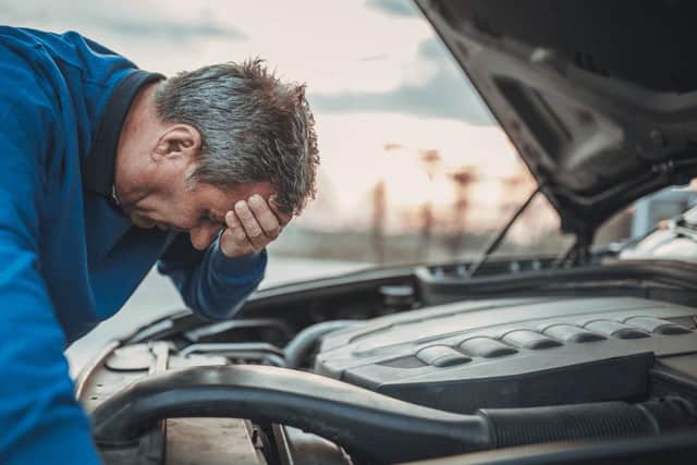 A breakdown always happens at the least convenient time