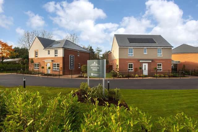 B&DWNM - 001 - A typical street scene at Hollygate Green in Cotgrave