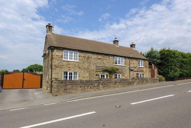 This four bedroom cottage has countryside views with a balcony, hot tub room and has three reception rooms and an open-plan kitchen living area. Marketed by Redbrik Estate Agents, 01246 920990.