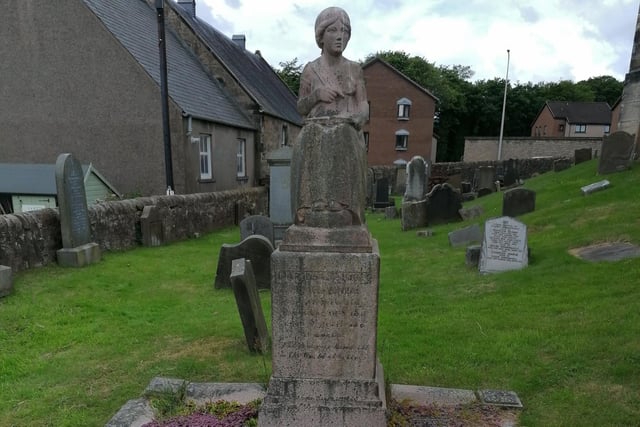 Abbotshall Church, Kirkcaldy, is the resting place for Marjory Fleming, better known as child diarist, Pet Marjory, whose work impressed the greatest names in literature