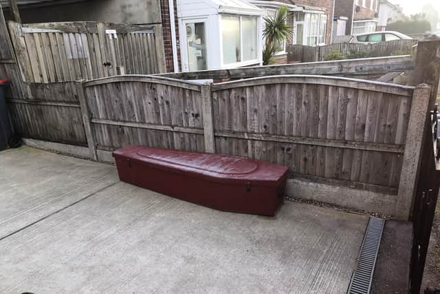 Ashfield District Council picked up a coffin on its waste collection - Picture Ashfield District Council