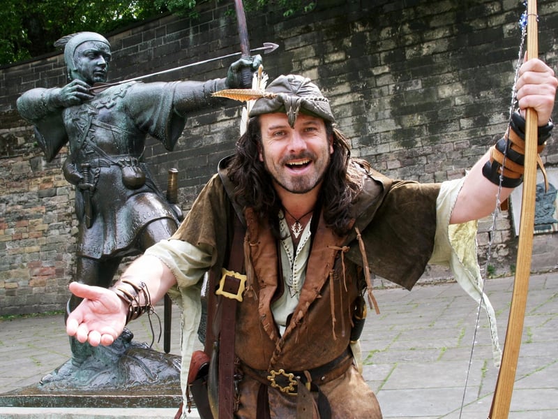 Robin Hood is one of the world’s most famous legends from our neck of the woods. And the county is littered with landmarks from the legends of Robin Hood and his Merry Men, from the dungeons of the Old County Gaol where he was held captive by the Sheriff of Nottingham, to the church where he wed his beloved Maid Marian.
Visitors can also walk in Robin Hood’s shoes through Sherwood Forest to see his hideout, the Major Oak.