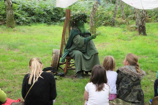 The festival takes place outdoors in the woodland adjoining Sherwood Forest Visitor Centre at Forest Corner, Edwinstowe, and around the famous Major Oak.