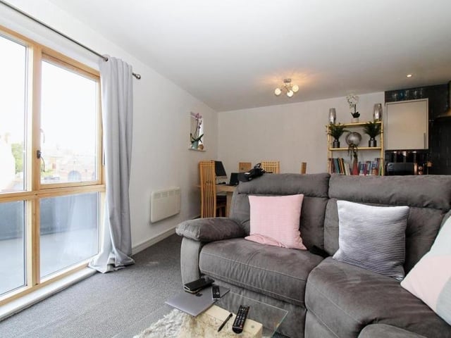 As if comfort is not enough in the apartment's lounge, it also comes with a view!