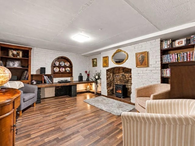 The property offers the possibility of separated living accommodation for relatives or older children