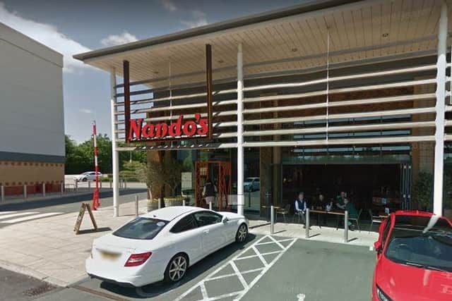 The Mansfield branch of Nando's will be part of the new Fuel Your Future scheme. Photo: Google Earth.