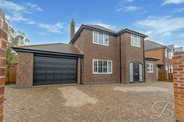 Introducing a remarkable, fully renovated four-bedroom, detached home on Hillsway Crescent, Mansfield that includes its own hair salon and gym. It is on the market for £495,000 with estate agents BuckleyBrown.