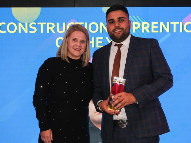 Construction Apprentice Award was won by Avikaash Manon