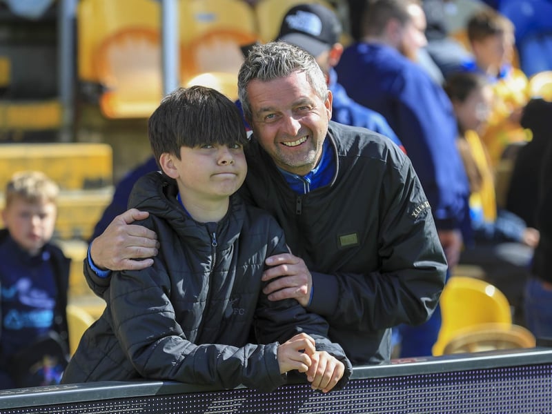 Mansfield Town ended the season in style with a comfortable win over Exeter City.
