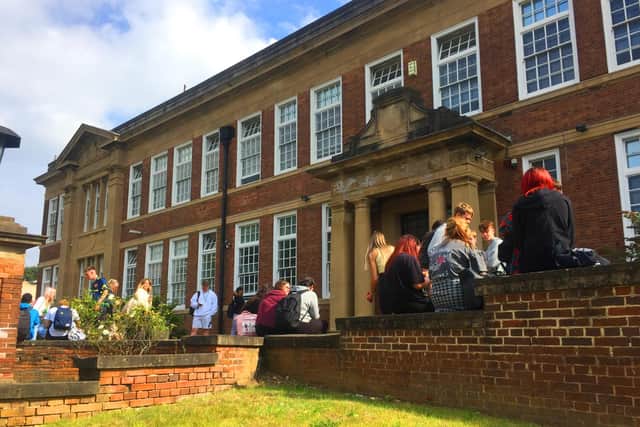 The Mansfield and Ashfield Sixth Form College on Chesterfield Road South, Mansfield.