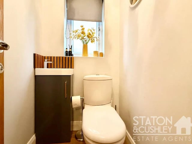 The property boasts a convenient downstairs WC