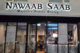 Nawaab Saab restaurant in Nuthall.