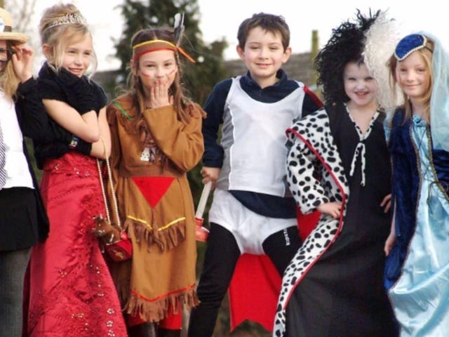 Some great costumes on show for World Book Day in 2010.