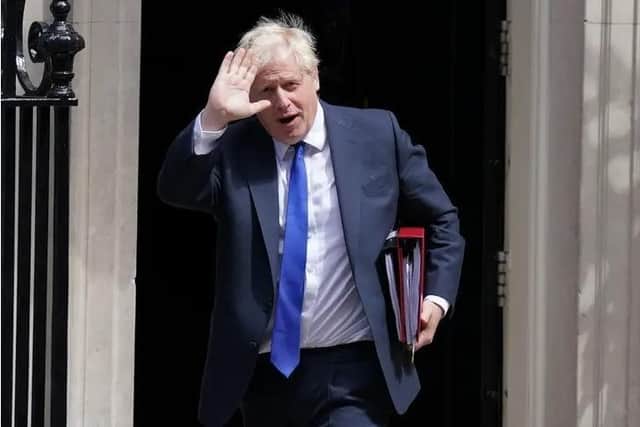 Boris Johnson said he is 'proud' of his time as Prime Minister.