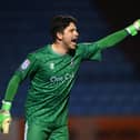 Mansfield goalkeeper Christy Pym - chasing record. (Photo by Stu Forster/Getty Images)