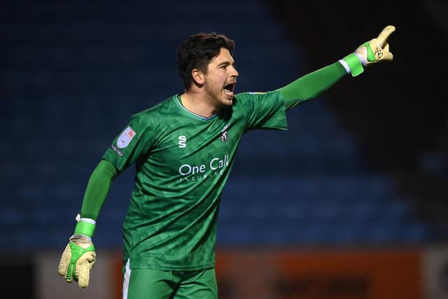 Mansfield goalkeeper Christy Pym - chasing record. (Photo by Stu Forster/Getty Images)