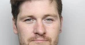 Lee Fueloep, pictured, who was aged 40 when he was sentenced in December 2018, was jailed for life and ordered to serve a minimum of 35 years behind bars for the murder of 73-year-old Jill Hibberd. His victim was stabbed 70 times in her home on Roy Kilner Way, Wombwell, Barnsley, during a burglary, according to Sheffield Crown Court.