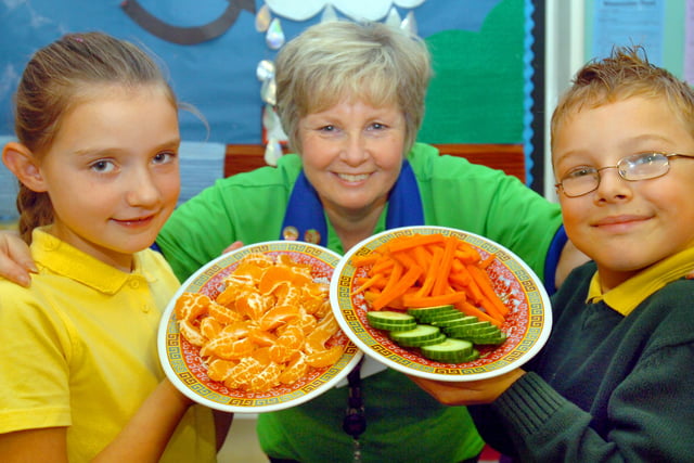 Tasty, healthy food was on the menu in 2006 at Fens Primary. Does this bring back memories?