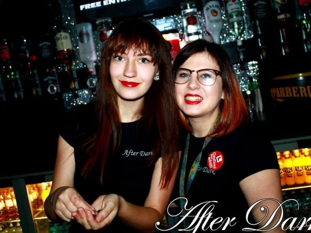 The staff had smiles on their faces