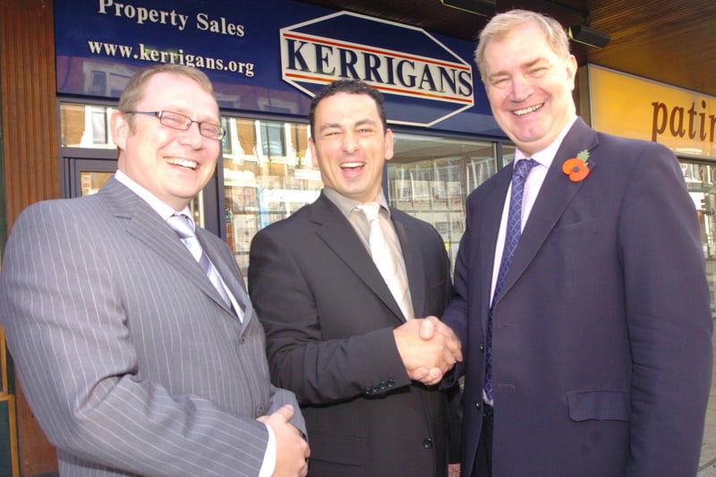 Anthony Kerrigan, of Kerrigans Property Services, has been appointed President of Doncaster Estate Agents and Valuers Association in 2007. L-R are Steven Empson, Secretary, Anthony Kerrigan, and Malcolm Barnsdale, immediate Past-President