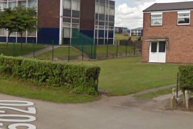 The Joseph Whitaker School in Rainworth, which Kathryn attended but kept her secret from everyone.