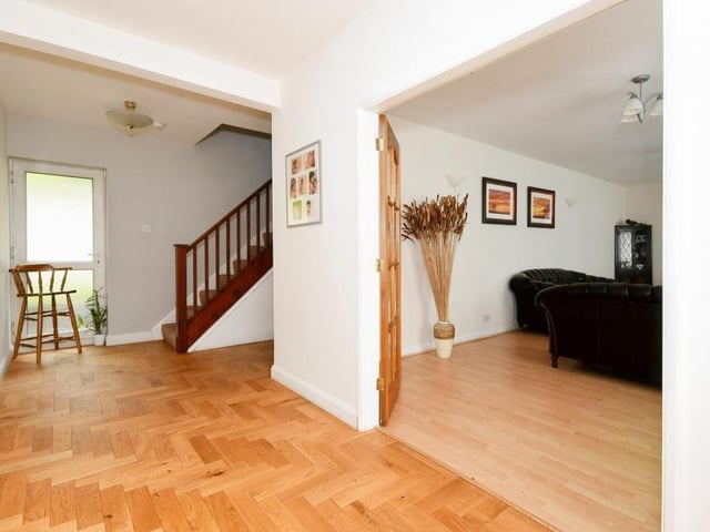 As we leave the ground-floor reception rooms behind, let's move into the hall and prepare to take the stairs to the first floor.