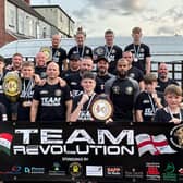 Sutton's Revolution Gym team that performed beyond expectations in Hungary.