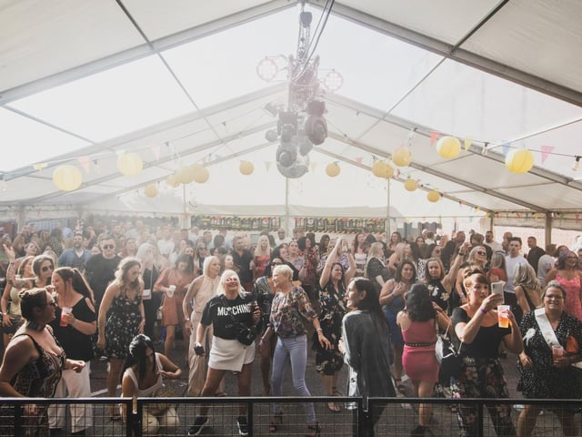 The view from the stage