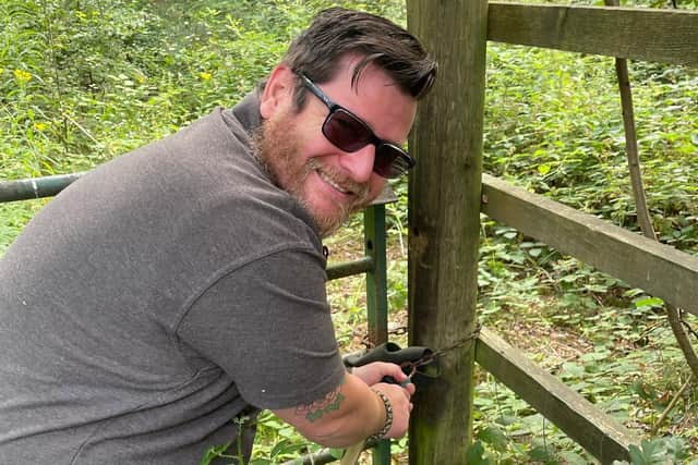 Kirkby man Kai Mitton, who has turned his bushcraft skills into a successful business after losing his former job as a chef during the pandemic.