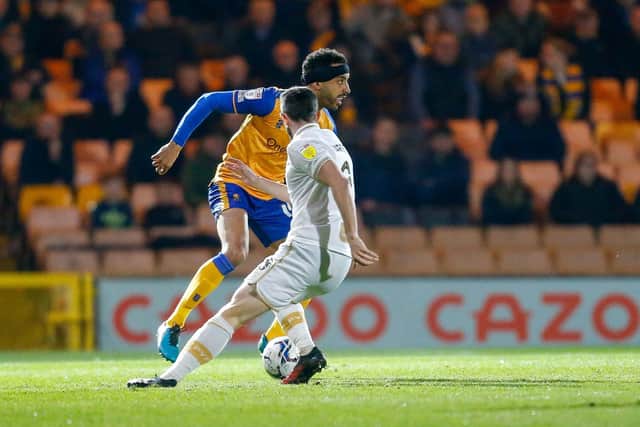James Perch - back in action with his first start since a fractured skull last night. Photo by: Chris Holloway/The Bigger Picture.media