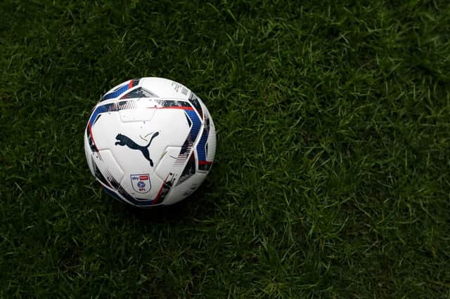 Puma EFL match ball (Photo by George Wood/Getty Images)