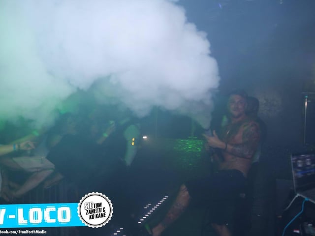 Who turned on the smoke machine?!