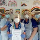 Staff at King's Mill hospital maternity unit