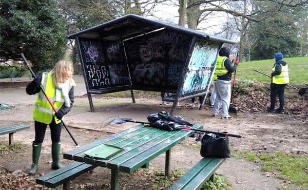 Immediate Justice. Photo by Nottinghamshire Police.