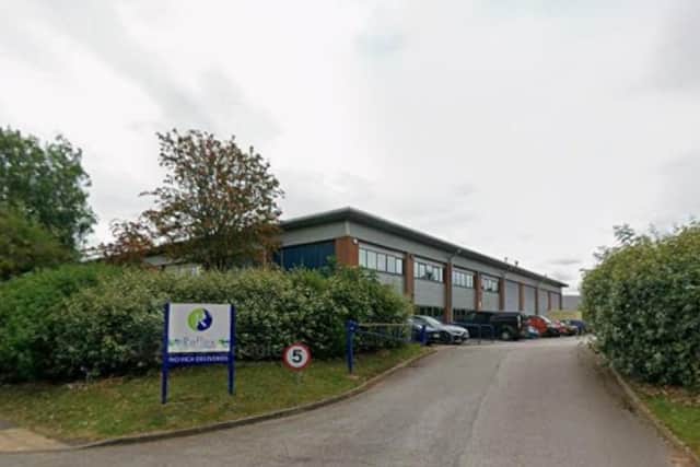 Reflex Flexible Packaging Ltd, on Hamilton Way, Mansfield. (Picture: Google Earth.)
