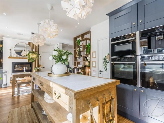 The property is packed with high end finishes throughout.