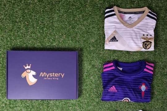 The mystery boxes are well presented and contain high-quality football shirts.