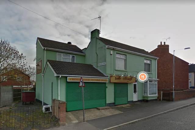 The Jade Cottage takeaway, on Fairholme Drive, Mansfield.