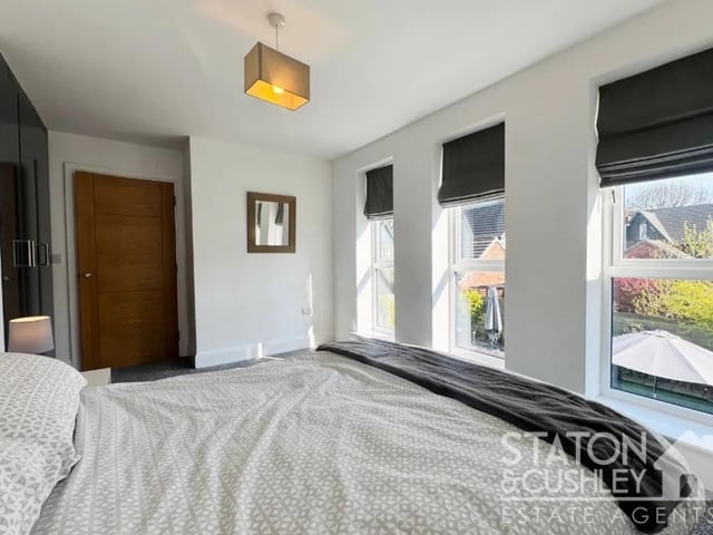 One of five stunning bedrooms in the property.