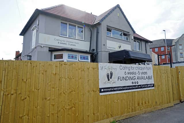 First look at Little Toes day nursery and Forest school, Sutton Road, Mansfield.