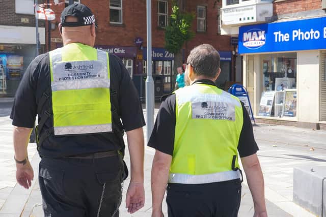 CPOs on patrol in Sutton. Photo: Submitted
