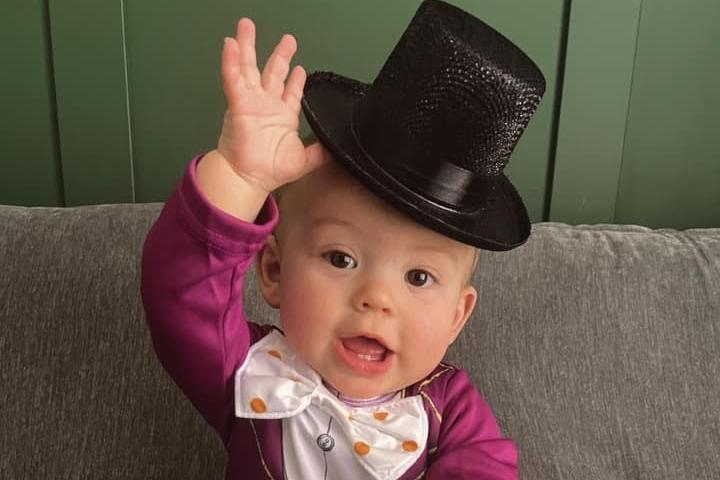 Oakley, eight months.
