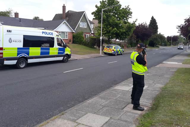 Police carried out a 'fatal four' operation.