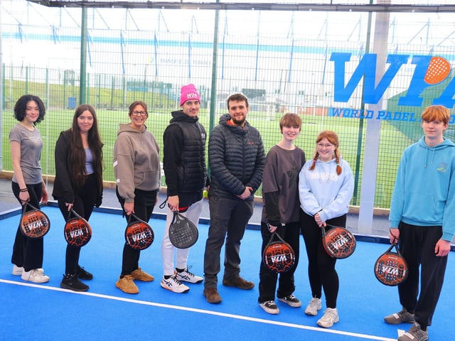 The World Padel Academy in Mansfield is located next to Mansfield Town Football Club's ground